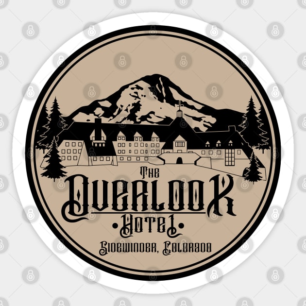 The Overlook Hotel Sticker by carloj1956